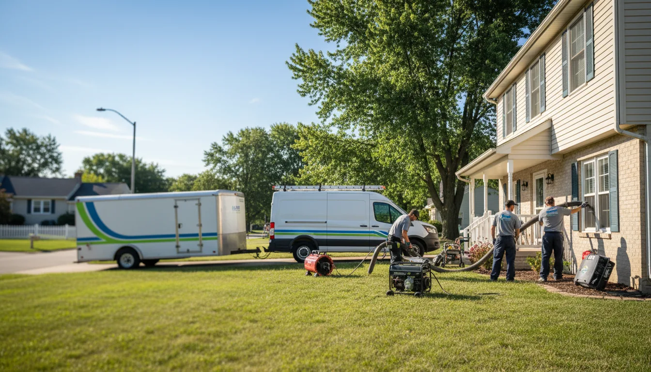 Flooded Basement Restoration And Cleanup With Repair in Dryden, MI near me